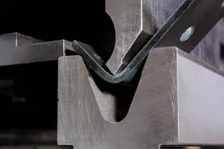 Abkant pres büküm - Lav Metal