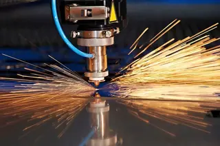 Lazer kesim işi - Lav Metal